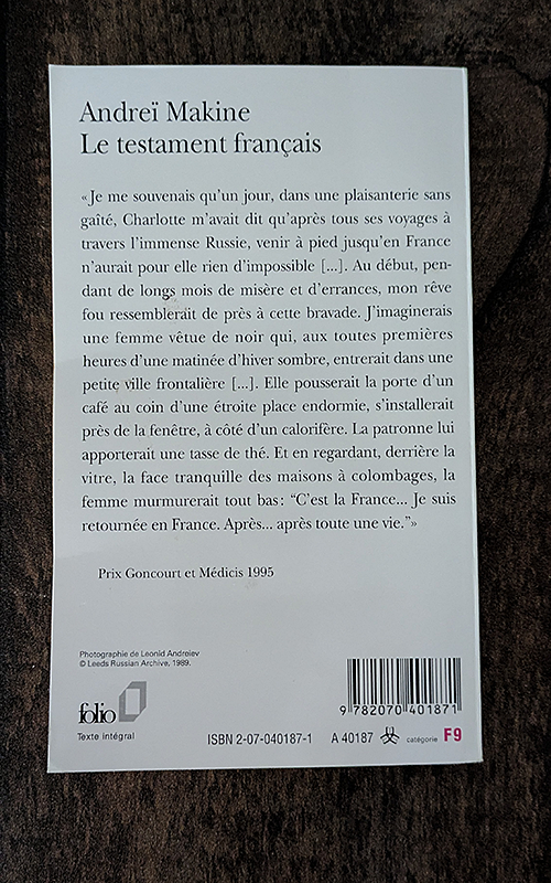 Le testament français